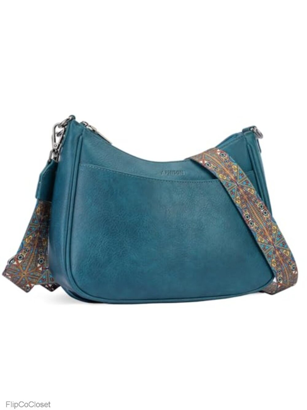 Vegan Leather Crossbody Purse Adjustable Strap Lightweight